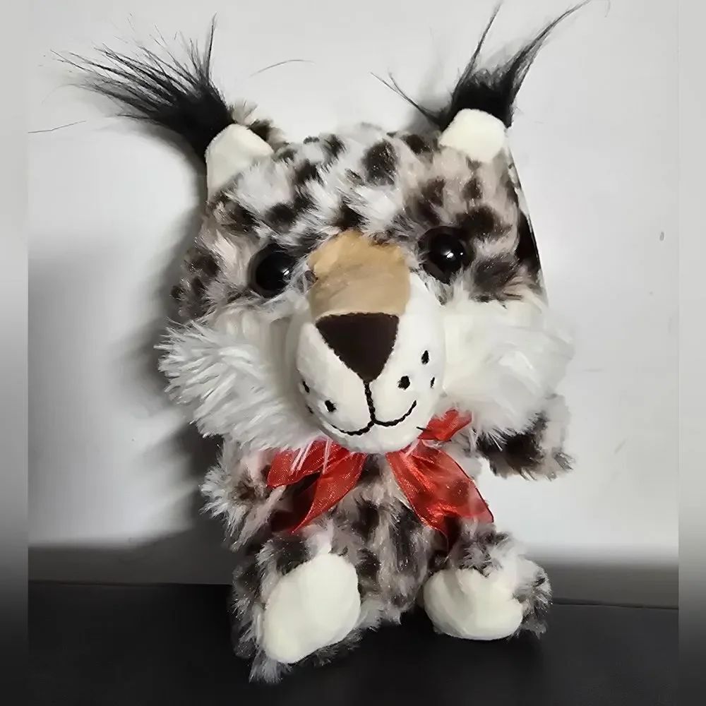 Nwt Valentine's Day Easter Birthday Jungle Bobcat Plush, by Way To Celebrate